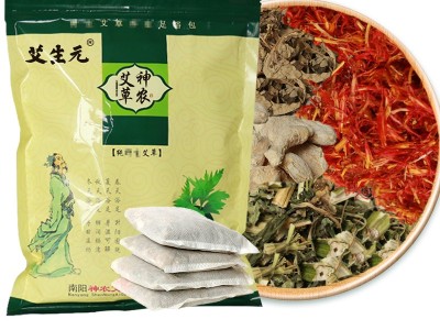 艾生元艾叶红花老姜泡脚包图2
