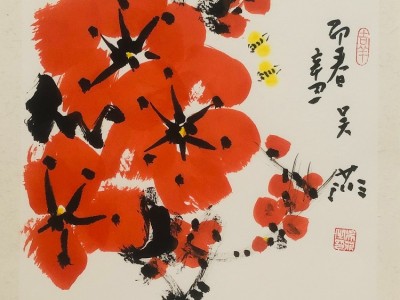 爱心书画家吴菲图2