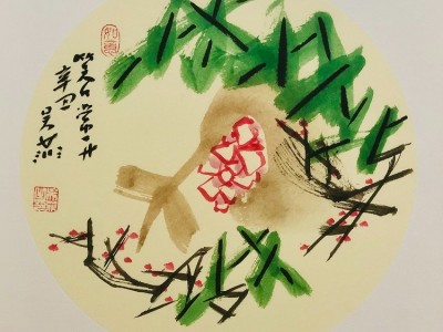 爱心书画家吴菲图3